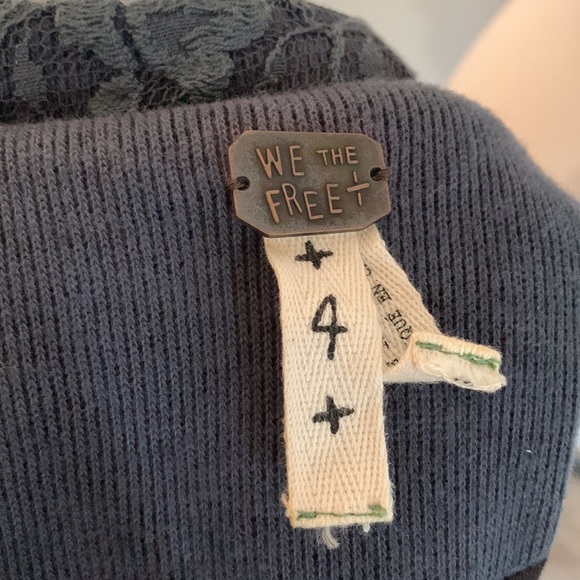 Free People We The Free Victorian Lace Knit Jacket - Picture 6 of 6